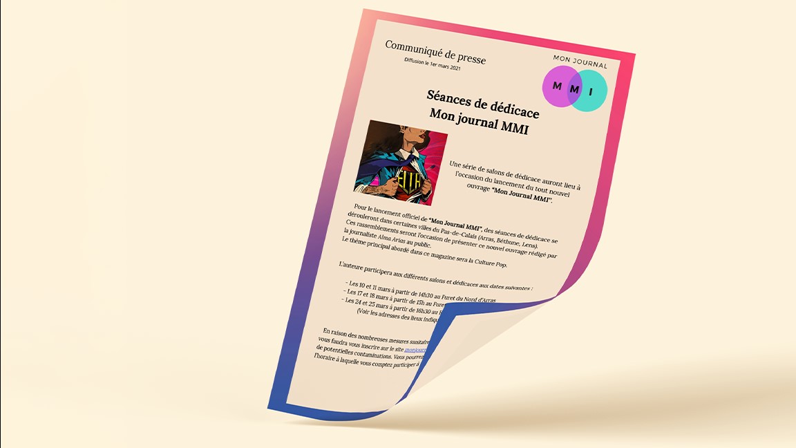Communiqué de presse